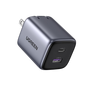 Cargador de 35W serie Nexode | 2 Puertos de Carga Rápida | USB-C  y USB-A | Tecnología GaN II | Power Delivery 3.0 | Quick Charge 4.0 | Chip Confiable y Carga Inteligente | Optimiza la Experiencia