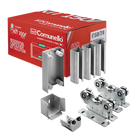 Kit para puertas autoportantes / Hasta 3 m (9.84 ft) / 600 kg / Carros 5 ruedas / Acero galvanizado