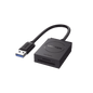 Lector de tarjetas USB-A 3.0 a MicroSD (TF) / SD | 5Gbps | Soporta hasta 2TB | Soporta Windows/Mac OS/Linux/Android | Lectura de Tarjetas Simultánea | No Requiere Controlador | Cable de 15cm.