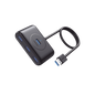 HUB USB-A 3.0 4 en 1 | 4 Puertos USB-A 3.0 (5Gbps) | Entrada USB-C (PD 5V2A) | Cable de 1 Metro | Indicador Led | Ideal para Transferencia de Datos | Entrada USB-C para alimentar equipos de mayor c