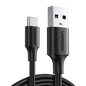Cable USB-A a USB-C | 2 Metros | Carga y Sincronización de Datos | Carga Rápida 60W | Datos 5 Gbps | QC 3.0/2.0 | FPC | AFC | Protección Integrada | Duradero y Flexible| Caja ABS | Cubierta de TPE