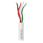 Bobina de 305 Metros (1000 Pies) / Cable de Cobre / 4 x 22 AWG / Riser / Color Blanco / Para Aplicaciones de Alarmas de Intrusión y Automatización