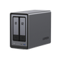NASync DXP2800 | SO UGOS Pro |  Intel N100 12th Gen Intel® 4 Core™ | 2 Bahías SATA hasta 48TB | 2-Bahias (M.2 NVMe) hasta 16TB | 8GB DDR5 (Exp. a 16GB) | Ethernet 2.5G  | HDMI 4K | 2* USB2.0 | 1*US