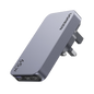 Cargador Rápido GaN 65W UGREEN / 2 Puertos USB-C + 1 Puerto USB-A / Tecnología GaN / Carga Rápida PPS PD 3.0 QC 4.0 / Compatibilidad Universal 100-240V / Diseño Compacto