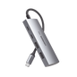 HUB USB-C 3.2 4 en 1 | 2 Puertos USB-C 3.2 (10 Gbps) | 2 Puertos USB-A 3.2 (10 Gbps) |  Admite OTG | Compatible con MacBook, Chormebook, iMac, iPad Pro, iOS, Windows, Mac OS, Android | Carcasa de A