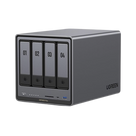 NAS 4 Bahías / Intel Pentium Gold 8505 5 Núcleos / 10GbE + 2.5GbE / DDR5 8GB Expandible a 64GB / PCIe 4.0 M.2 NVMe / USB 3.2 Gen 2 / HDMI 4K