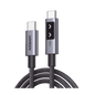 Cable USB-C a USB-C | 1 Metro | Carga Rápida de hasta 100W | Transferencia de datos 480 Mbps | PD3.0 | QC4.0/3.0/2.0 | FPC | AFC | Protección Integrada| Caja de Aluminio | Nylon Trenzado | Amplia C