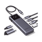 HUB USB-C Uno USB-C To HDMI+2*USB 3.2 A+2*USB 3.2 C+PD Power Converter ABS
