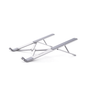 Soporte Portátil de Aluminio para Laptop / Amplia Compatibilidad de 11-17.3\" / Ajuste de Altura 46.5 mm-136.5 mm / Capacidad de carga de 5 kg / Diseño Plegable / Material de Aleación de Aluminio +