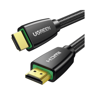Cable HDMI 2.0 de Nylon Trenzado / 2 Metros (6.56 Pies) / 4K@60Hz / HDR / 3D / HEC (Canal Ethernet HDMI) / ARC (Canal de Retorno de Audio) / Color Profundo de 48 Bits / Audio de 32 Canales / HDCP 2