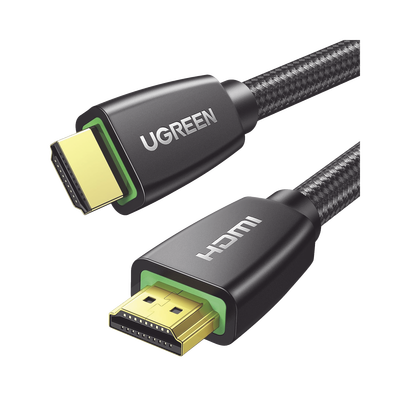 Cable HDMI 2.0 de Nylon Trenzado / 10 Metros (32.81 Pies) / 4K@60Hz / HDR / 3D / HEC (Canal Ethernet HDMI) / ARC (Canal de Retorno de Audio) / Color Profundo de 48 Bits / Audio de 32 Canales / HDCP