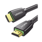 Cable HDMI 2.0 de Nylon Trenzado / 10 Metros (32.81 Pies) / 4K@60Hz / HDR / 3D / HEC (Canal Ethernet HDMI) / ARC (Canal de Retorno de Audio) / Color Profundo de 48 Bits / Audio de 32 Canales / HDCP