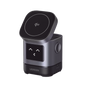 Cargador Inalámbrico Robot 2 en 1 UGREEN Qi2 / 15W Ultra Rápido para iPhone / 5W para AirPods / Pantalla Inteligente con Expresiones / Imanes N48H / Puerto USB-C 5W para Apple Watch / Compatibilida
