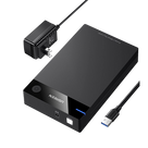 Enclosure para Disco Duro / USB 3.0 con UASP / SATA I/II/III / 3.5\" y 2.5\" / Hasta 16 TB / Sin Herramientas / Cable 1 m (3.3 ft)