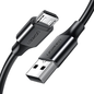 Cable USB-A a Micro USB | 2 Metros (6.56 Pies) | Tecnología de Carga Rápida Qualcomm / QC 3.0/2.0 | Recarga hasta 18W | Transmisión de Datos hasta 480Mbps | Tecnología de Carga Segura | Hasta 5,000