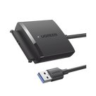 Adaptador USB 3.0 a SATA III / 5 Gbps / UASP y TRIM / HDD y SSD 2.5\" y 3.5\" / Hasta 12 TB / Cable 50 cm