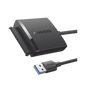 Adaptador USB 3.0 a SATA III | Compatible con Disco Duro HDD y SSD de 2.5\" y 3.5\" de hasta 12 TB | Velocidad USB 3.0 de hasta 5 Gbps | Alta Velocidad con UASP & TRIM | Cable de 50 cm.
