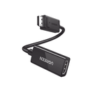 Convertidor DisplayPort a HDMI / 4K@60Hz / 3D / HDR / Blindaje Triple / 25 cm (9.84 ft) / ABS Antiinterferencias