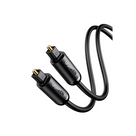 Cable Óptico Toslink S/PDIF / 3 Metros (9.84 Pies) / Tapa de Protección / Dolby 7.1 Canales / Diseño Durable / Plug & Play / Color Negro