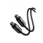 Cable Óptico Toslink (S/PDIF) de Alta Calidad para Audio Digital / 3 Metros (9.84 Pies) / Tapa de Protección / Dolby 7.1 Canales / Diseño Durable / Plug & Play / Color Negro