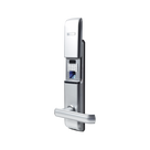 Cerradura  Digital  Biométrica Autónoma con doble cerrojo derecha