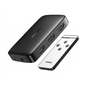 Conmutador HDMI (Switch) 4K@30Hz | 3 Entradas a 1 Salida | 3D | Transmisión Estable | Incluye Control Remoto | Receptor de Infrarrojos | Indicador LED | Chip Inteligente | Incluye Cable Micro USB p