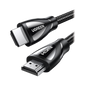 Cable HDMI 2.1 de Nylon Trenzado / 5 Metros (16.40 Pies) / 8K@60Hz/4K@120Hz / eARC (Canal de Retorno de Audio) / HDR10+ / VVR / HEC (Canal Ethernet HDMI) / ALLM / 3D / Dolby Atmos / Dolby Vision /