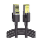 Cable Ethernet Cat7 CLASS F/FTP Redondo con Malla de Nylon 3 Metros (9.84 Pies)