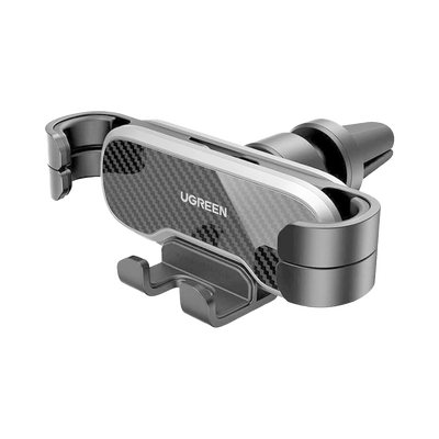 Soporte de Teléfono para Rendija de Ventilación | Tecnología Gravity Drive | Rotación de 360° | Suspensión por Goma | 5 Puntos de Sujeción | Compacto | Ajustable | Estable | Compatible con Rejilla