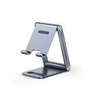 Soporte para Teléfono Celular / Aluminio / Ajustable / Plegable / 4.7'' a 7.9'' / Antideslizante