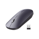 Mouse Inalámbrico / 2.4 GHz / Alcance 10 m (32.8 ft) / DPI 1000-4000 Ajustable / Ultra Delgado 3 cm / Silencioso 40 dB
