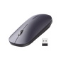 Mouse inalámbrico 2.4 GHz | Ultra Delgado y Silencioso | DPI 1000/1600/2000/4000 (Ajustable)  | Alcance 10m | Scroll de Aluminio | Adaptable a diferentes superficies | Diseño suave al tacto | Conti