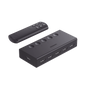 Conmutador HDMI 5X1 | 4K@60Hz | HDMI 2.0, 1.4 | HDCP 2.2, 1.4 | VRR | Dynamic HDR | 3D | CEC | EDID | IR 10 Metros (32.81 Pies) | 18Gbps | Cambio Manual y por Control Remoto | Incluye Cable de Alim