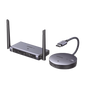 Transmisor y Receptor Inalámbrico HDMI | 50m | Salida HDMI y VGA (Simultanea) | Audio 3.5mm | Efecto 3D | Luz Indicadora LED | Clic and Go | Señal Estable | Amplia Compatibilidad | Conecta con un C