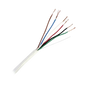Bobina de Cable de 152 Metros (500 Pies) de 6 x 20 AWG / Blindado / Color Blanco / Aplicaciones en Control de Acceso, Audio e Instrumentación