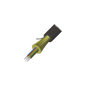 Cable de Fibra Óptica de 6 Hilos, Interior/Exterior, Tight Buffer, No Conductiva (Dieléctrica), Plenum, Monomodo OS2, 1 Metro (3.28 Pies)