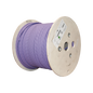 Bobina de Cable Blindado S/FTP de 4 Pares, Cat7A, Inmune a Ruido e Interferencias, LS0H (Bajo Humo, Cero Halógenos), Color Violeta, 305 Metros (1000 Pies)