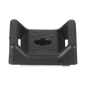 Sujetador Para Cable, con Adhesivo, 28.5 x 28.5 mm (1.12 in x 1.12 in), Color Negro, Paquete de 100pz