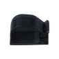 Clip de Nylon 6.6 con Adhesivo, Para Cables de Hasta 15.8 mm de Diámetro, Uso Interior/Exterior, Color Negro, Paquete de 100pz