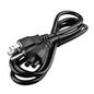 Cable de Alimentación Eléctrica para 120-240 Vca / 1.8 Metros (5.91 Pies) / Trifásico / Conector Tipo Mouse