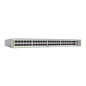 Switch PoE+ Administrable CentreCOM GS980M, Capa 3 de 48 puertos 10/100/1000Mbps + 4 SFP Gigabit, 740 W