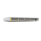 Switch PoE+ Stackeable Capa 3, 48 puertos 10/100/1000 Mbps + 4 puertos SFP+ 10 G, 370 W, fuente redundante