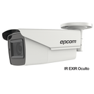 Bala TURBOHD 5 Megapixel / Lente Mot. 2.7 a 13.5 mm / 40 mts IR EXIR / dWDR / 4 Tecnologías (TVI / AHD / CVI / CVBS) / Exterior IP67