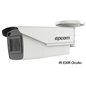 Bala TURBOHD 5 Megapixel / Lente Mot. 2.7 a 13.5 mm / 40 mts IR EXIR / dWDR / 4 Tecnologías (TVI / AHD / CVI / CVBS) / Exterior IP67