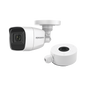KIT DE CÁMARA + MONTAJE / Cámara Bala TURBOHD 2 Megapixel (1080p) / Gran Angular 106° / Lente 2.8 mm / 25 mts IR EXIR / Exterior IP66 / 4 Tecnologías / dWDR