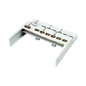 Soporte + Barra de Conexion (4 MOD) (4+2 ENTR.) IP40