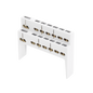 Soporte + Barra de Conexion (12/24/36 MOD) (12+2 ENTR.) IP40