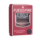 Estación Manual de Incendio / Direccionable / Doble Acción / Texto en Español / Montaje Superficial o Empotrado