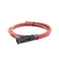 Cable Fotovoltaico, 1.5 m, Rojo, Calibre 10 AWG con Terminal MC4-M en un Extremo