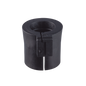Pasacable de Entrada Sencilla y Pequeña 0.63\"-0.67\", para Cables Terminados, Color Negro. Paquete de 4 Piezas